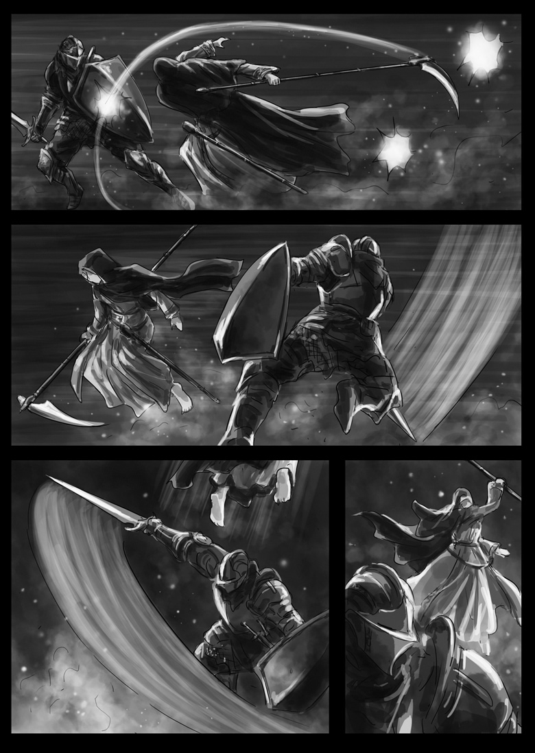 Read Dark Souls Lore Stories Slave Knight Gael Chapter 21 Tapas