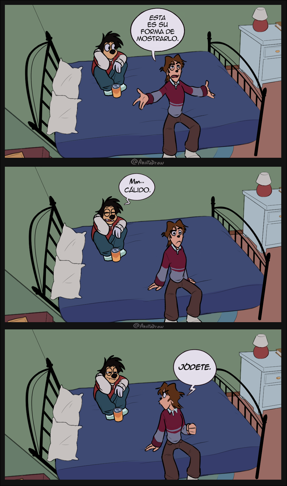 Comics feed - (Español) As Goofy As Can Be! : Cool, no "goof"