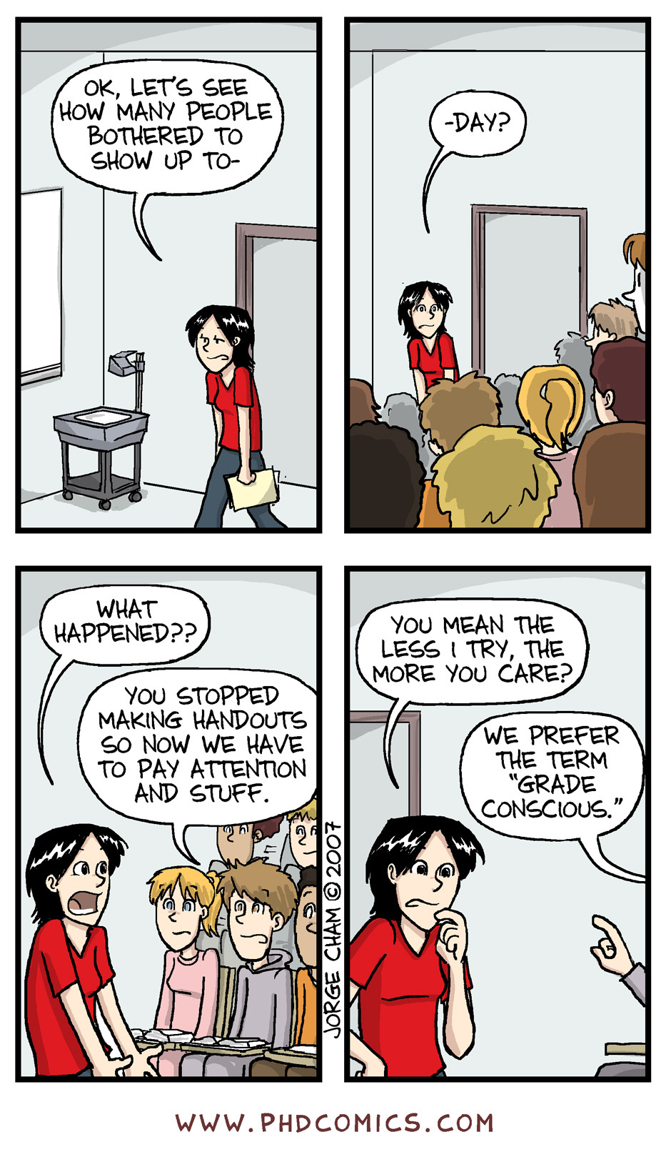 Read Best Of PHD Comics :: The Less You Try. | Tapas Community