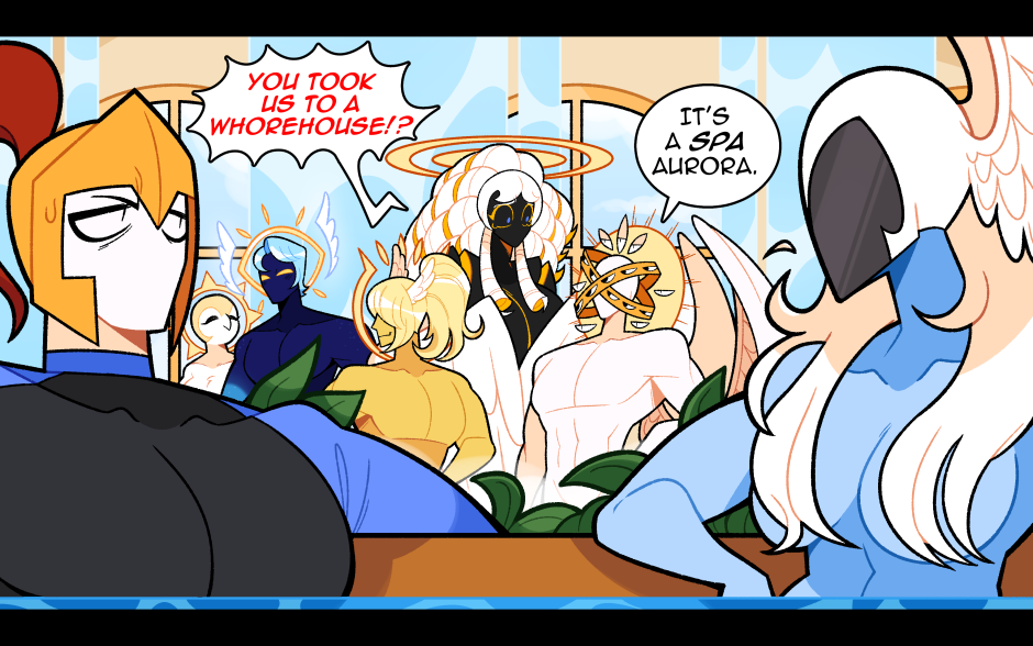 Comics feed - The Lover's Inferno : Heaven's Royal Spa