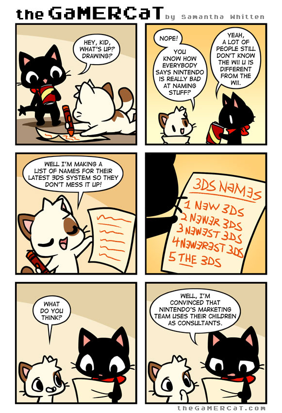 Samantha Whitten, creating The GaMERCaT Comics