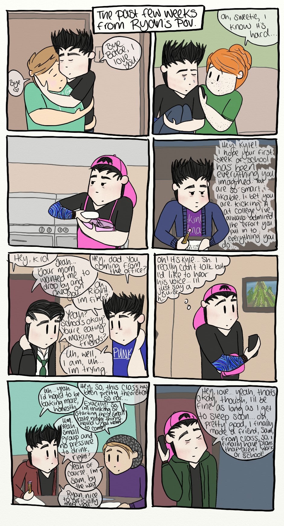 Read Here's What Happened Ryan's POV The Start of the School Year