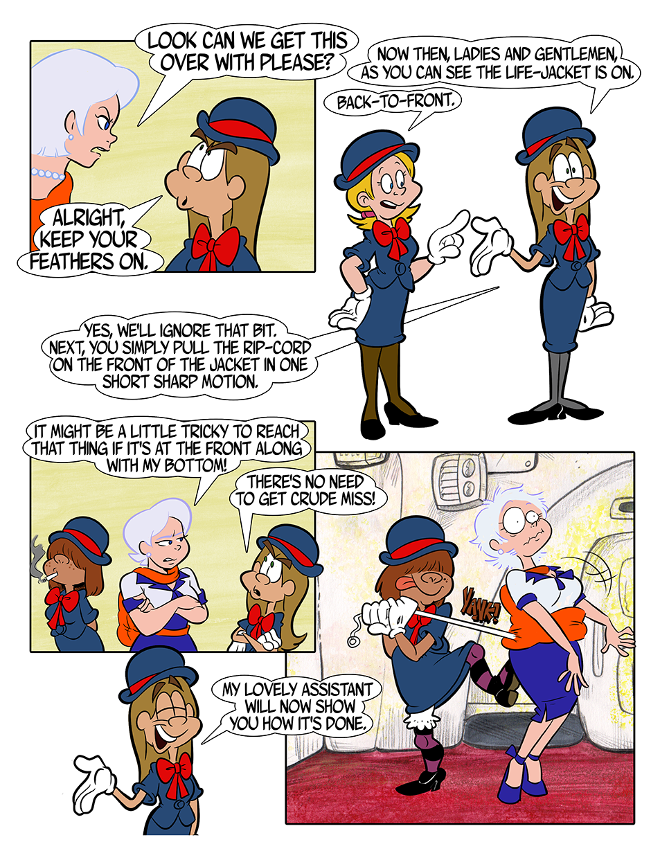 Read Trolley Dollies Trolley Dollies part 6 Tapas Community