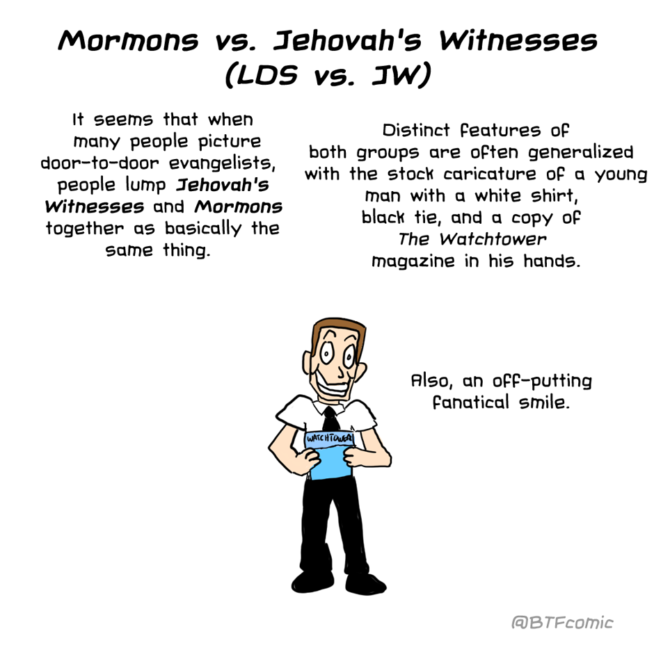 Read Beyond the Field :: 25- Mormons vs JWs | Tapas Community