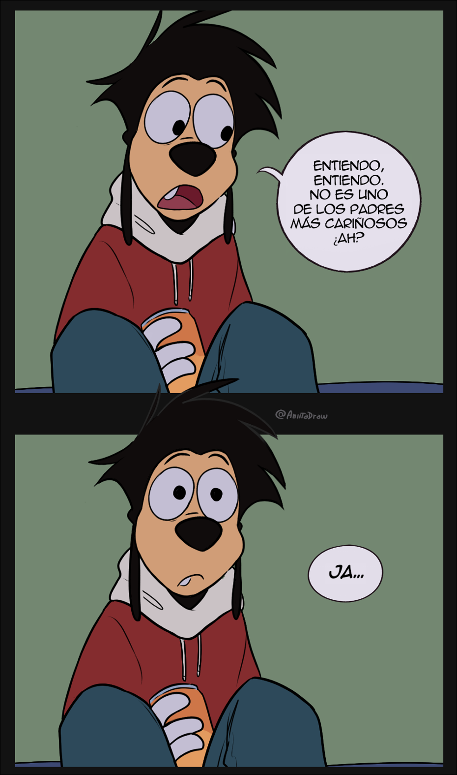 Comics feed - (Español) As Goofy As Can Be! : Cool, no "goof"