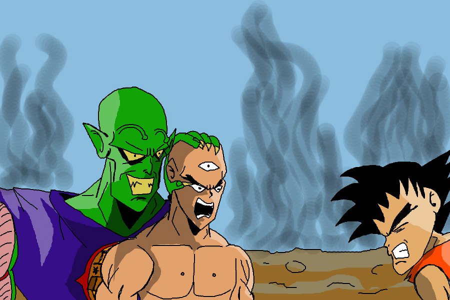 Read Art sketches and designs :: What If King Piccolo Won art 1 | Tapas ...