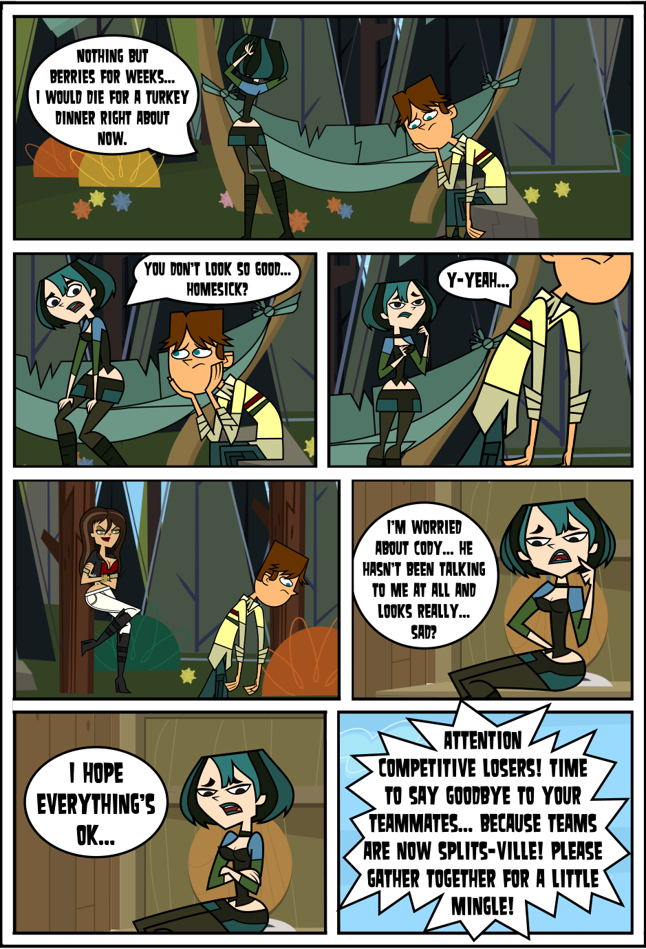 total drama extreme all stars teams - Comic Studio