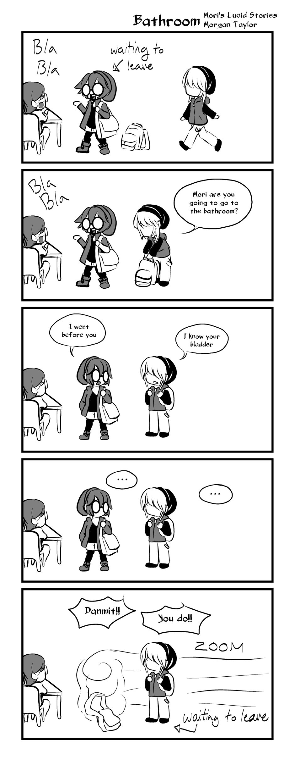 Read Mori The Webcomic :: Bathroom | Tapas Comics