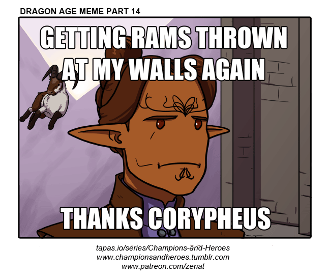 Read Champions and Heroes [DAI spoiler] Dragon Age Meme part 14