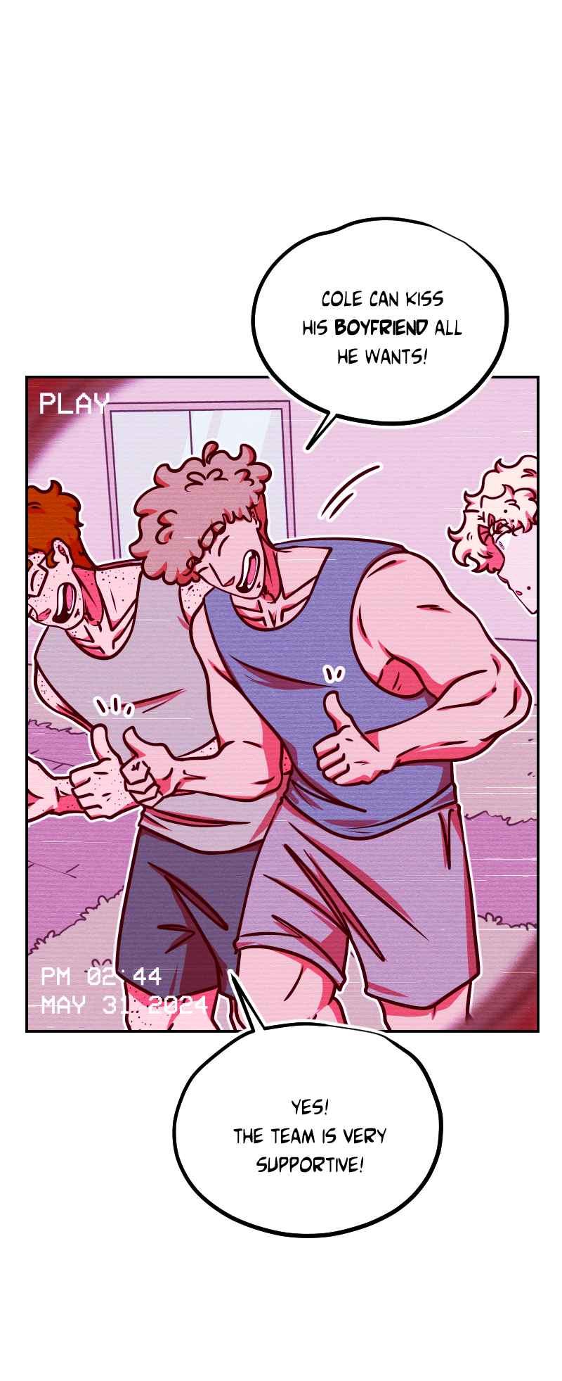 Comics feed - Play Pretend (BL) : Day 19 Pt 4: Commitment
