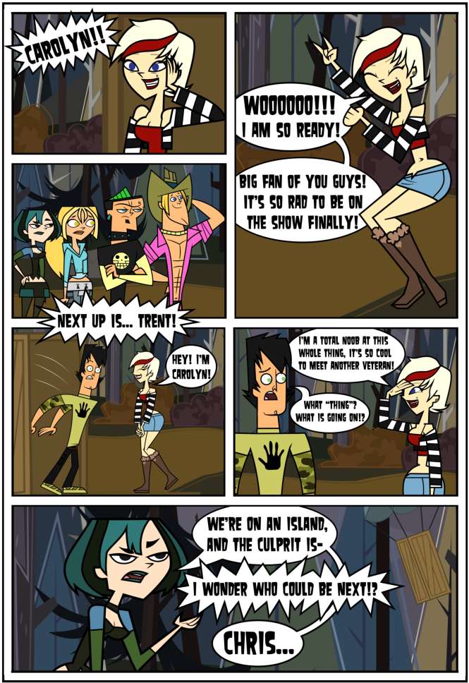 total drama wide island - Comic Studio