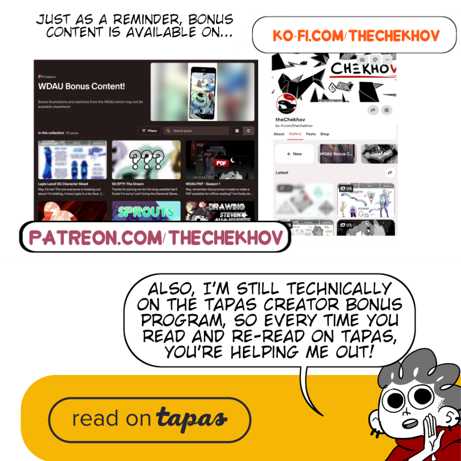 Comics feed - Steven *AU*niverse: Ask WhitePearl and Steven : Update: Creature and Hiatus