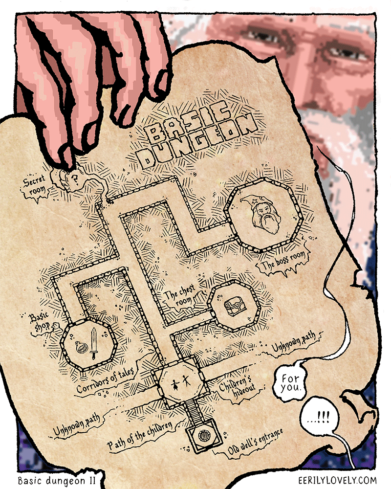 Read eerily lovely basic dungeon ii tapas community
