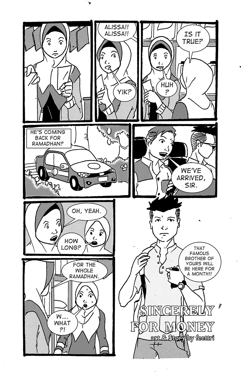 Comikrew Love Story :: Ramadhan Special : Sincerely for Money - image 1
