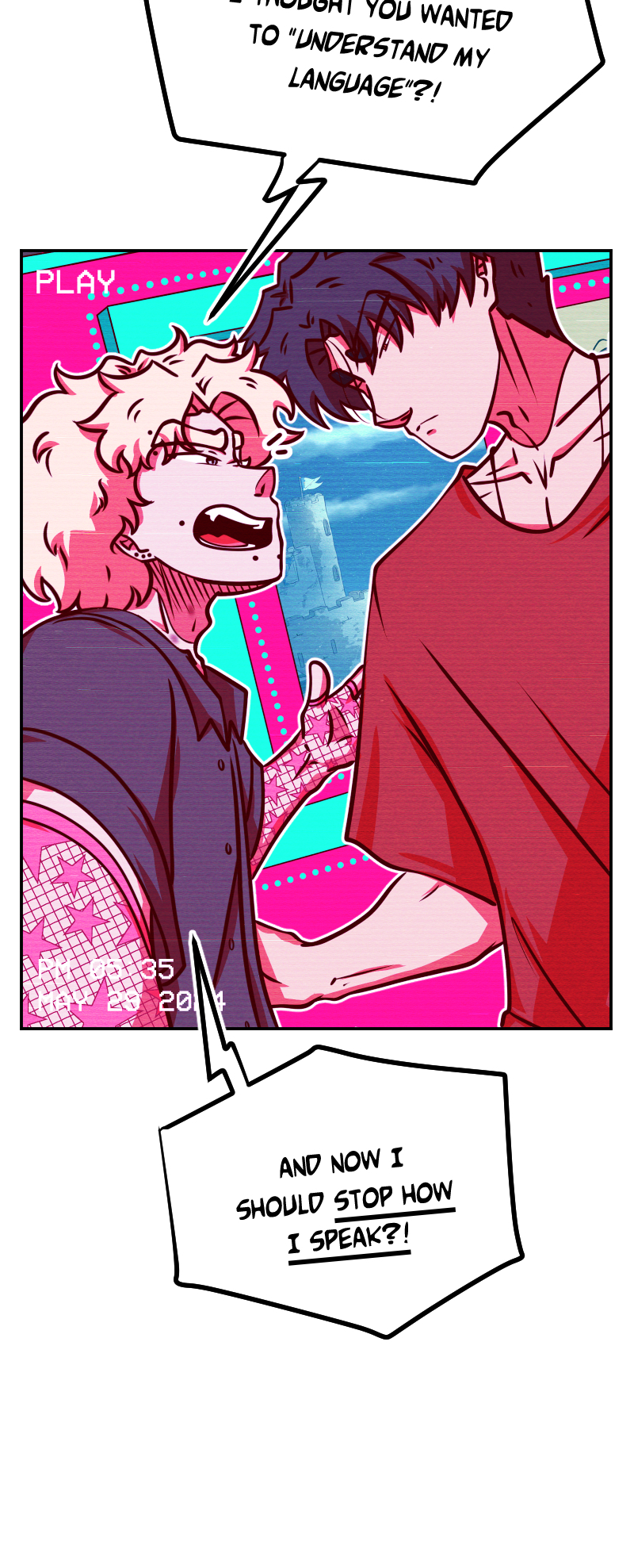 Comics feed - Play Pretend (BL) : Day 17 Part 10: First Date