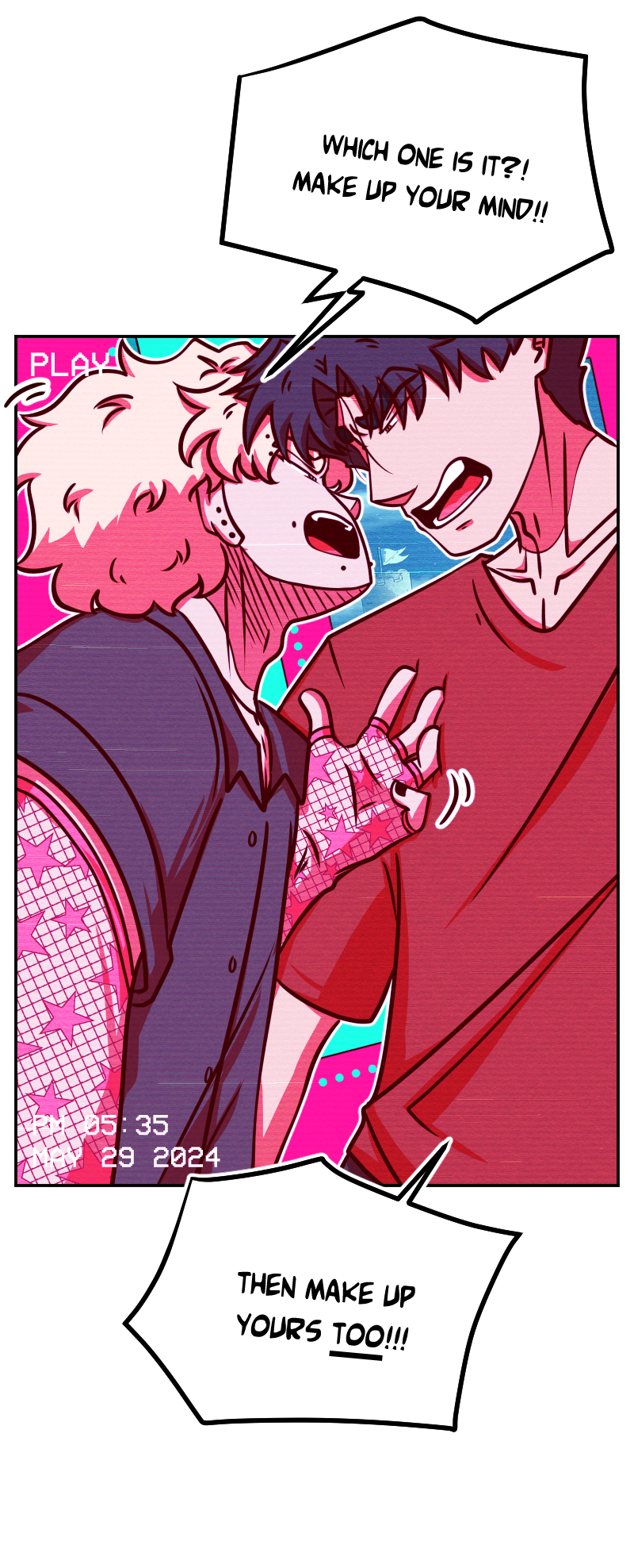 Comics feed - Play Pretend (BL) : Day 17 Part 10: First Date