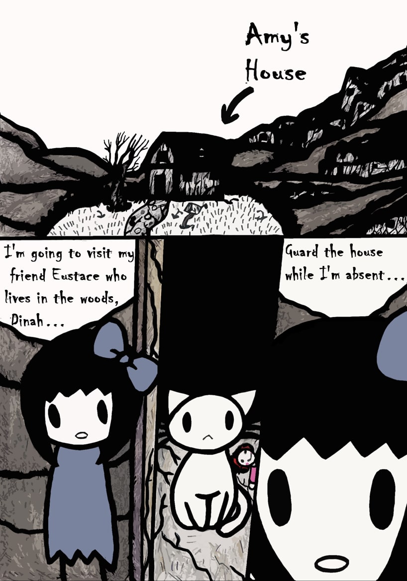 Read Armless Amy :: Amy and the Rabbits | Tapas Comics