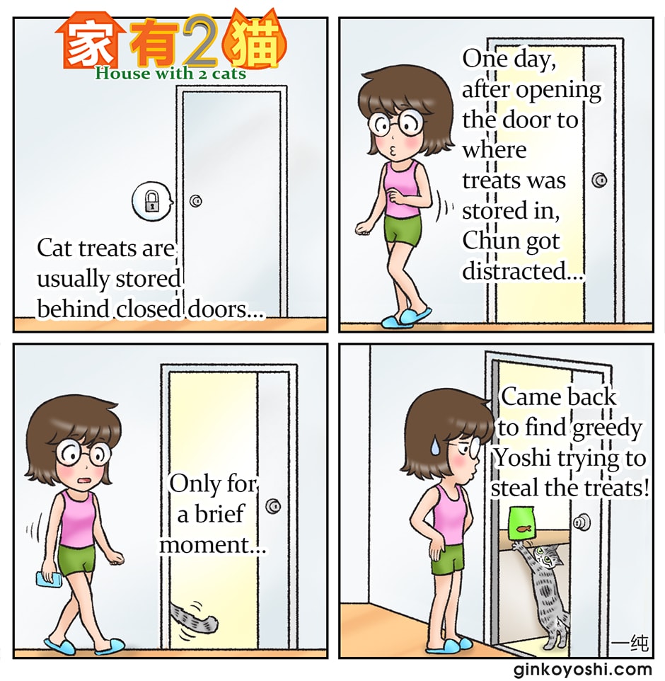 Read House with 2 cats Behind closed doors Tapas Comics