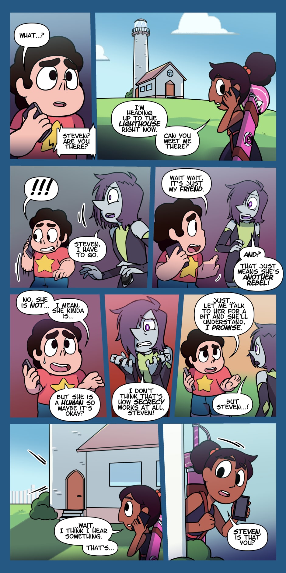 Read Steven Universe : The Story of Black Pearl (SU fan comic) :: ep 11:  Bad Omen 1 (part1) | Tapas Community