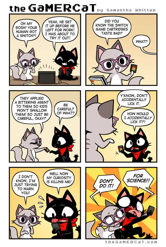 The GaMERCaT — Read the next comic on Tapastic!