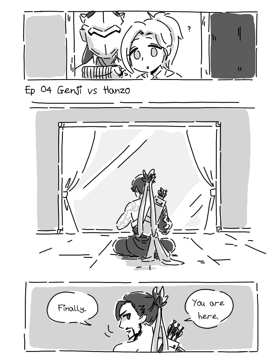 Read Please Be Merciful Ep Genji Vs Hanzo Tapas Community