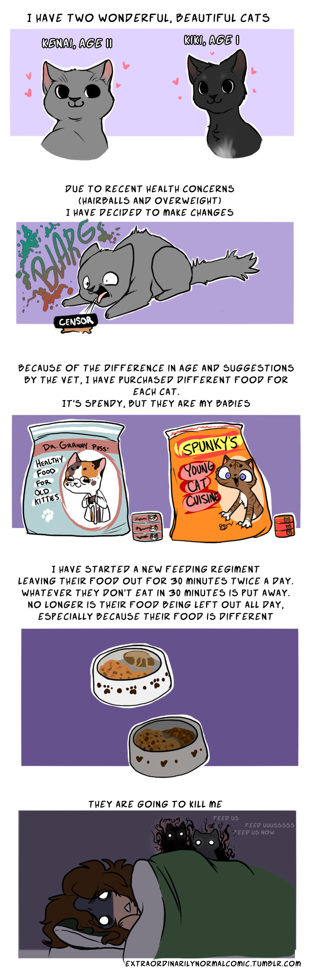 Read Extradordinarily Normal :: Kitty Care | Tapas Community