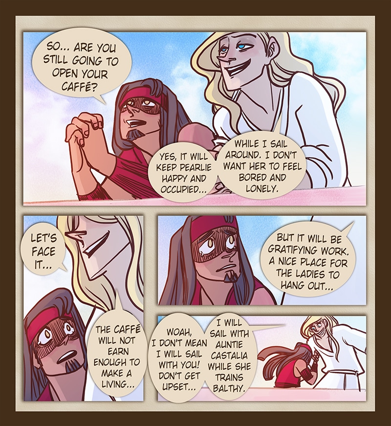 Read The Pirate Balthasar :: Zizak and Pearlie - page 120 | Tapas Comics