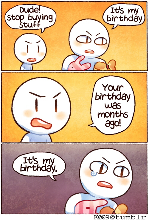 k009 comics :: Birthday - image 1
