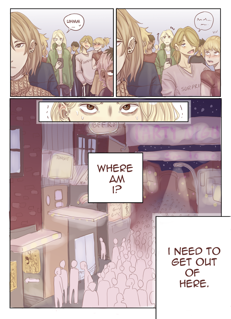 Read a definition of loneliness ch 1 p 22 23 tapas comics