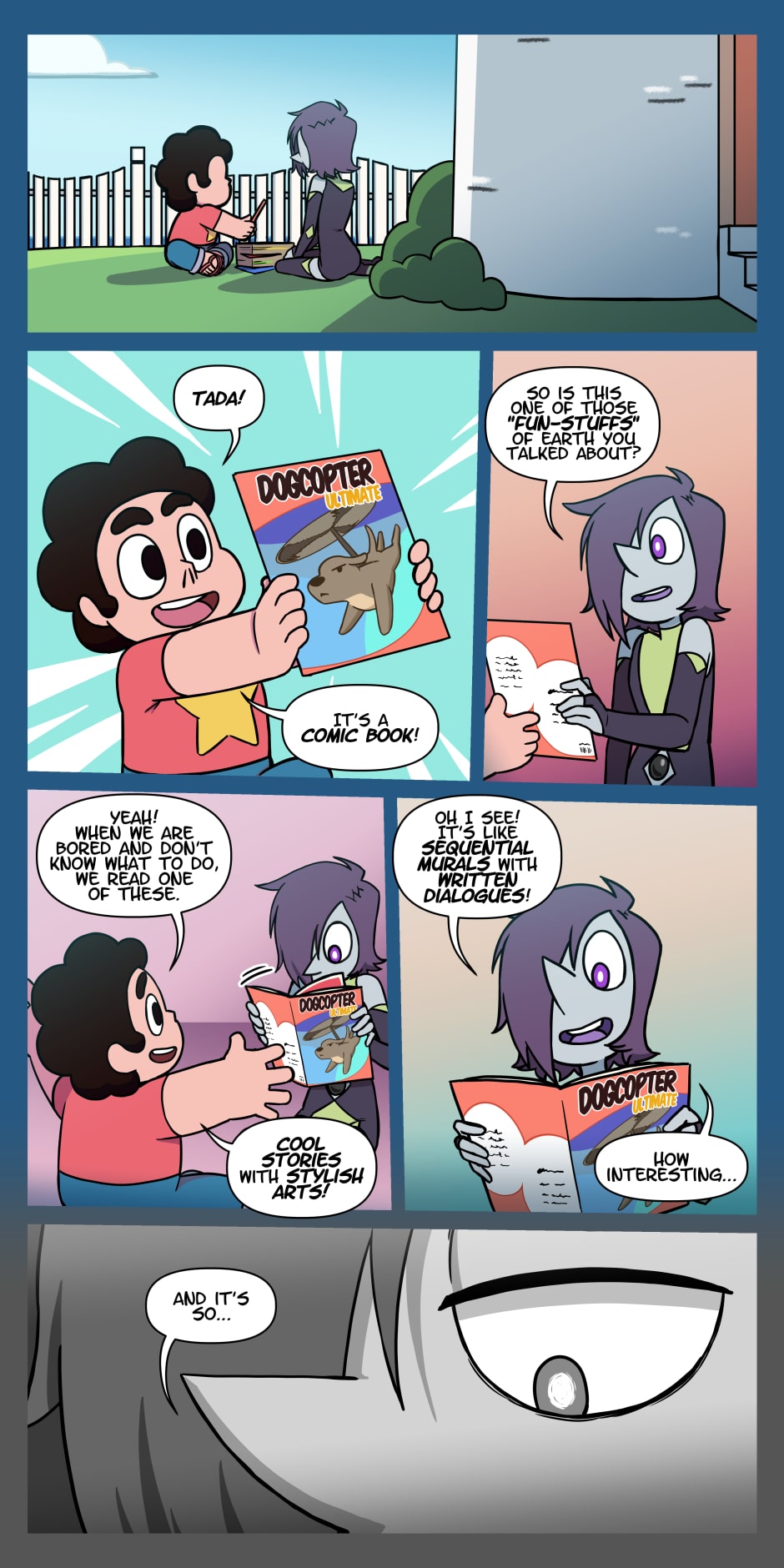 Read Steven Universe : The Story of Black Pearl (SU fan comic) :: ep 11:  Bad Omen 1 (part1) | Tapas Community