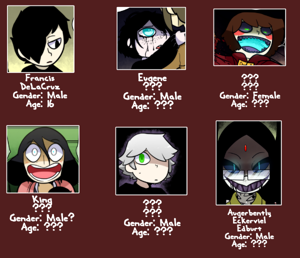 Read Ghost Eyes Character List Tapas Community