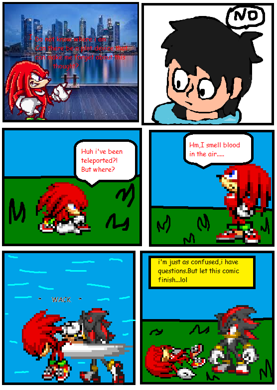 Comics with Sonic Sprite - Comic Studio