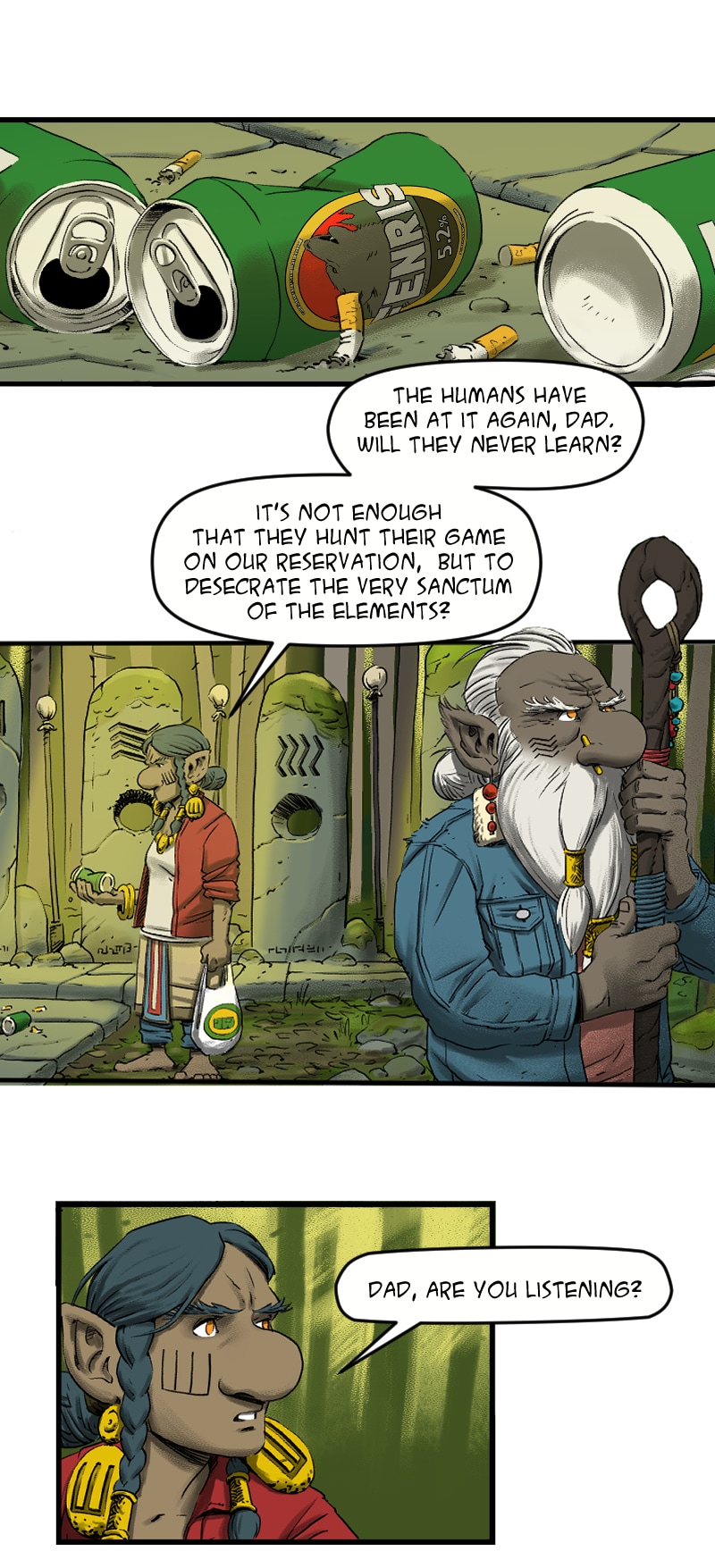 Read Troll Tale - The Adventures of Prasselsork :: The Shaman of Sjöviken |  Tapas Community