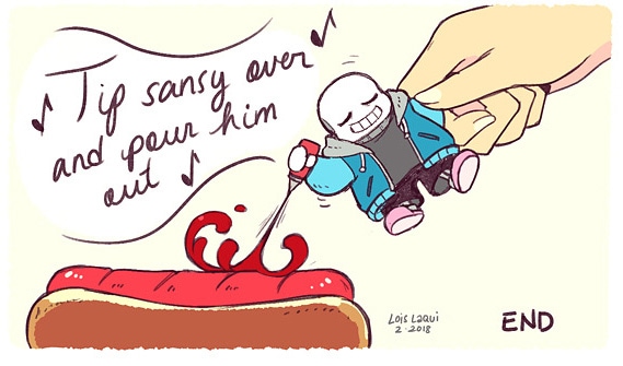 Read Clockwise (AU) Comic Strips :: Little Sans-Pot