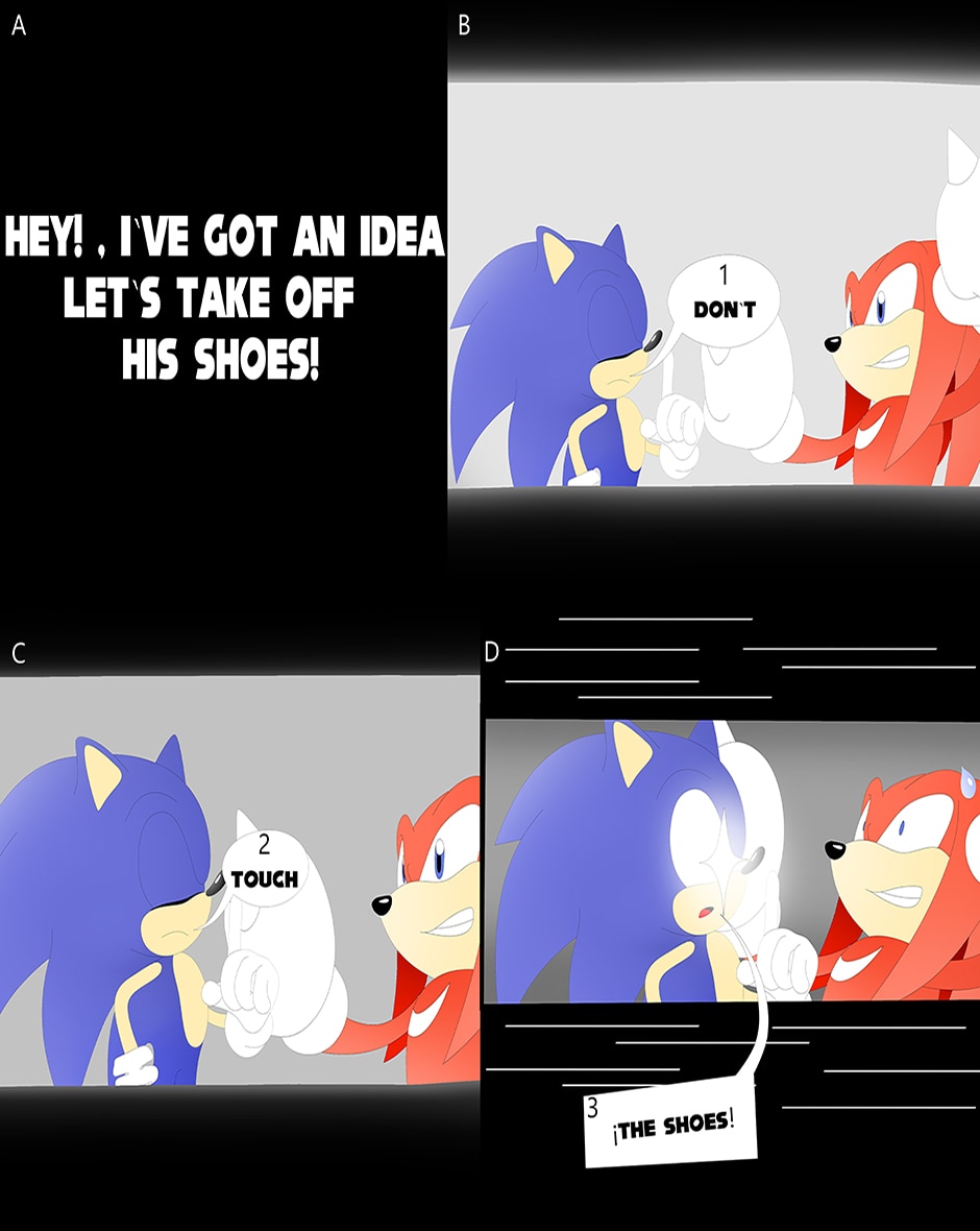 Read Sonic Comic Parodia (FFSx6) :: Don`t... touch... THE SHOES! | Tapas  Community