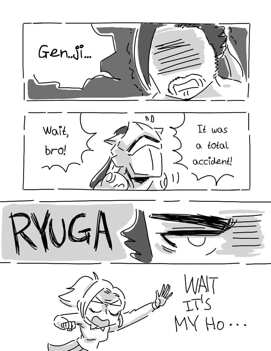 Read Please Be Merciful :: Ep.04 Genji vs Hanzo | Tapas Community