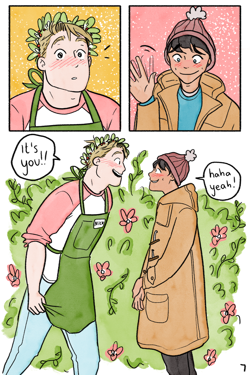 Read Heartstopper :: Mini-Comic: Flower Shop | Tapas Community