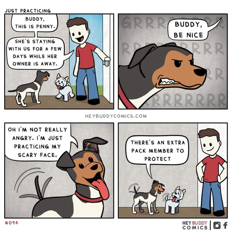 Read Hey Buddy Comics Just practicing Tapas Community