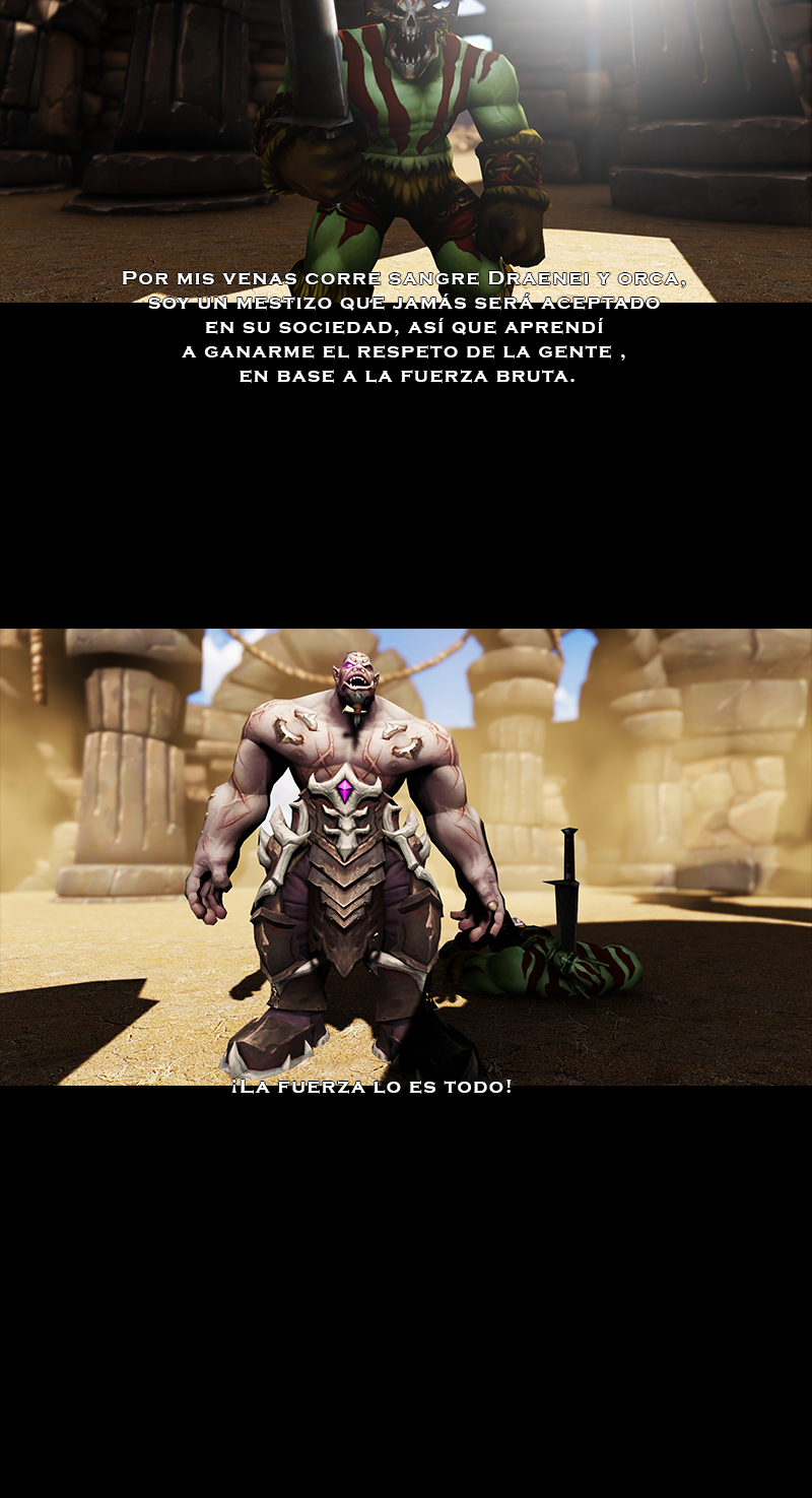 Read Warcraft: Skar el SemiOrco (Español) :: Capitulo I: La Arena