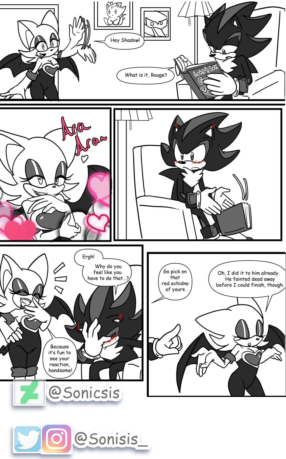 Movie Sonamy Comic Dub: Sonic Has a Girlfriend?! 