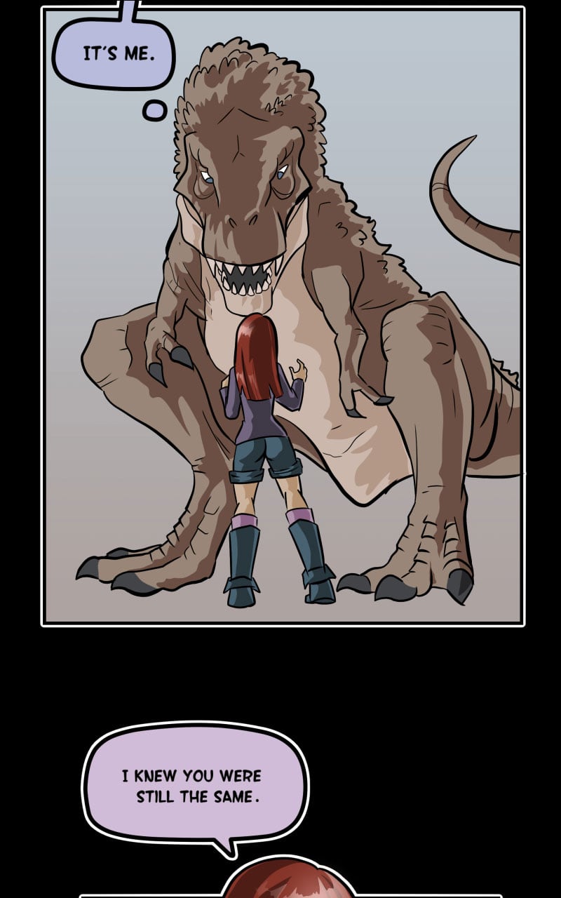 Read My boyfriend turned into a dinosaur :: SEASON 2 -- A STEP INTO JURASSIC  WORLD -- | Tapas Community