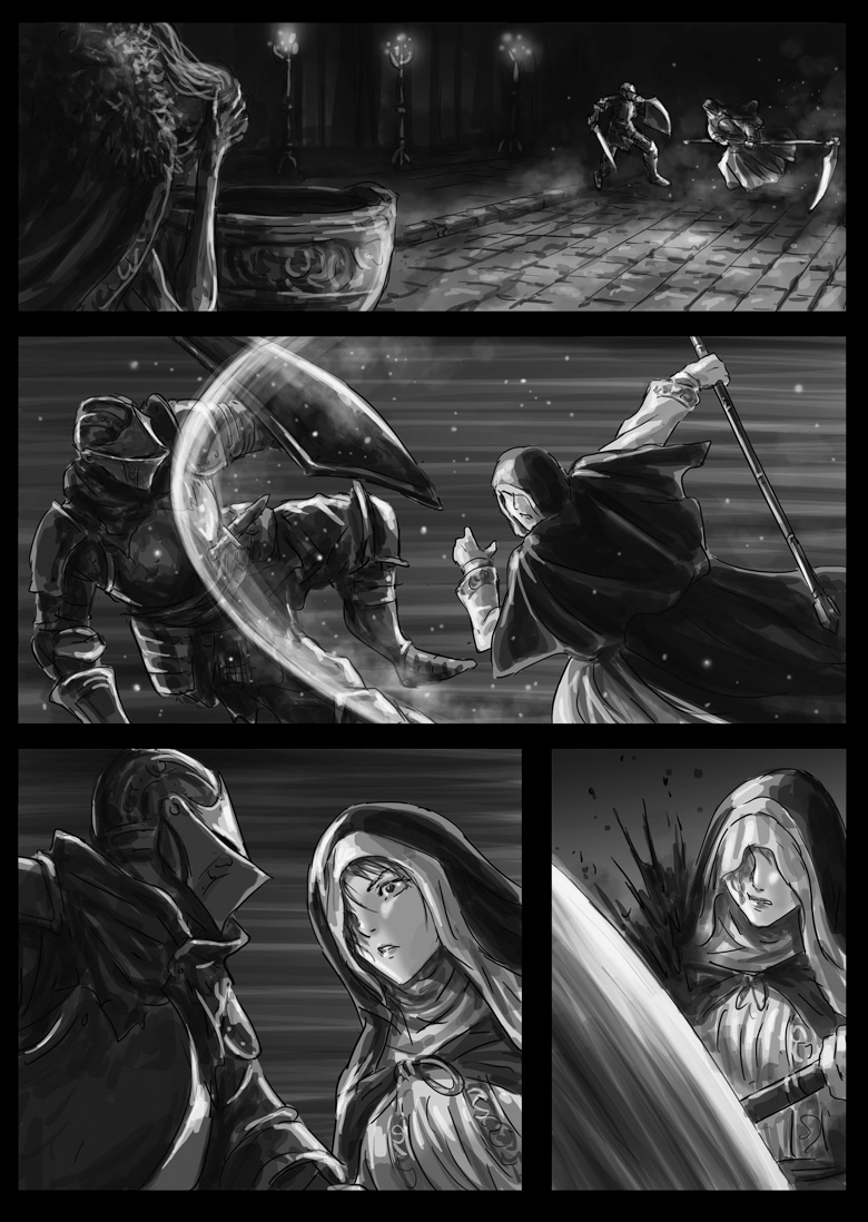 Read Dark Souls Lore Stories Slave Knight Gael Chapter 22 Tapas Comics 9607