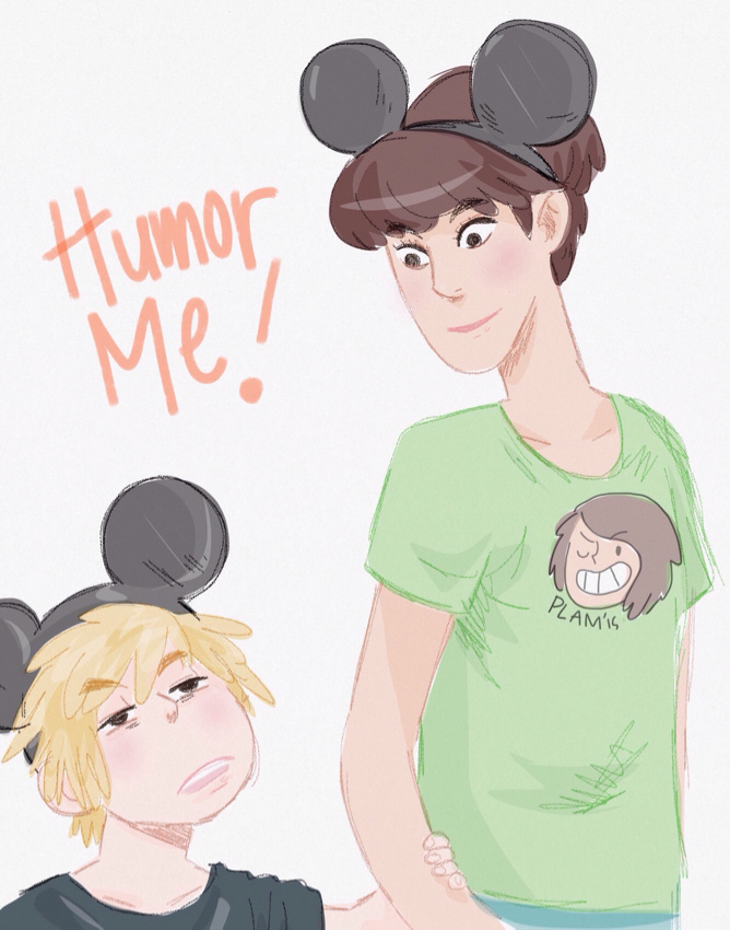Read Humor Me Gallery Charlie and Lucian by Plamondon Tapas Comics