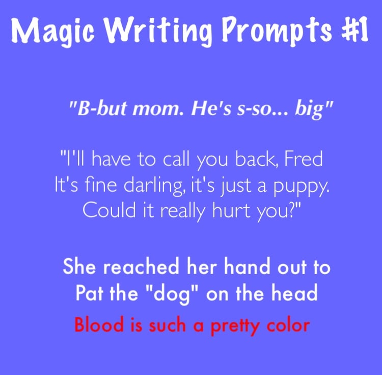 Read Magic Writing Prompts!! :: Magic Writing Prompts Ep.1 | Tapas ...