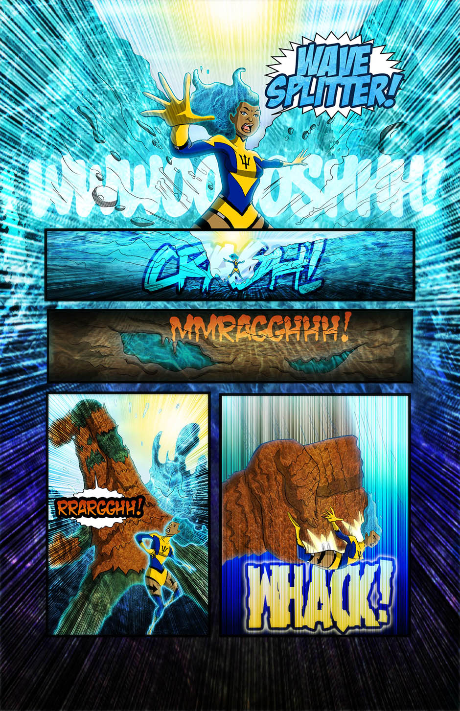 Heroes Of The World Mini-Comic  :: Issue #2 - Barbados - image 9