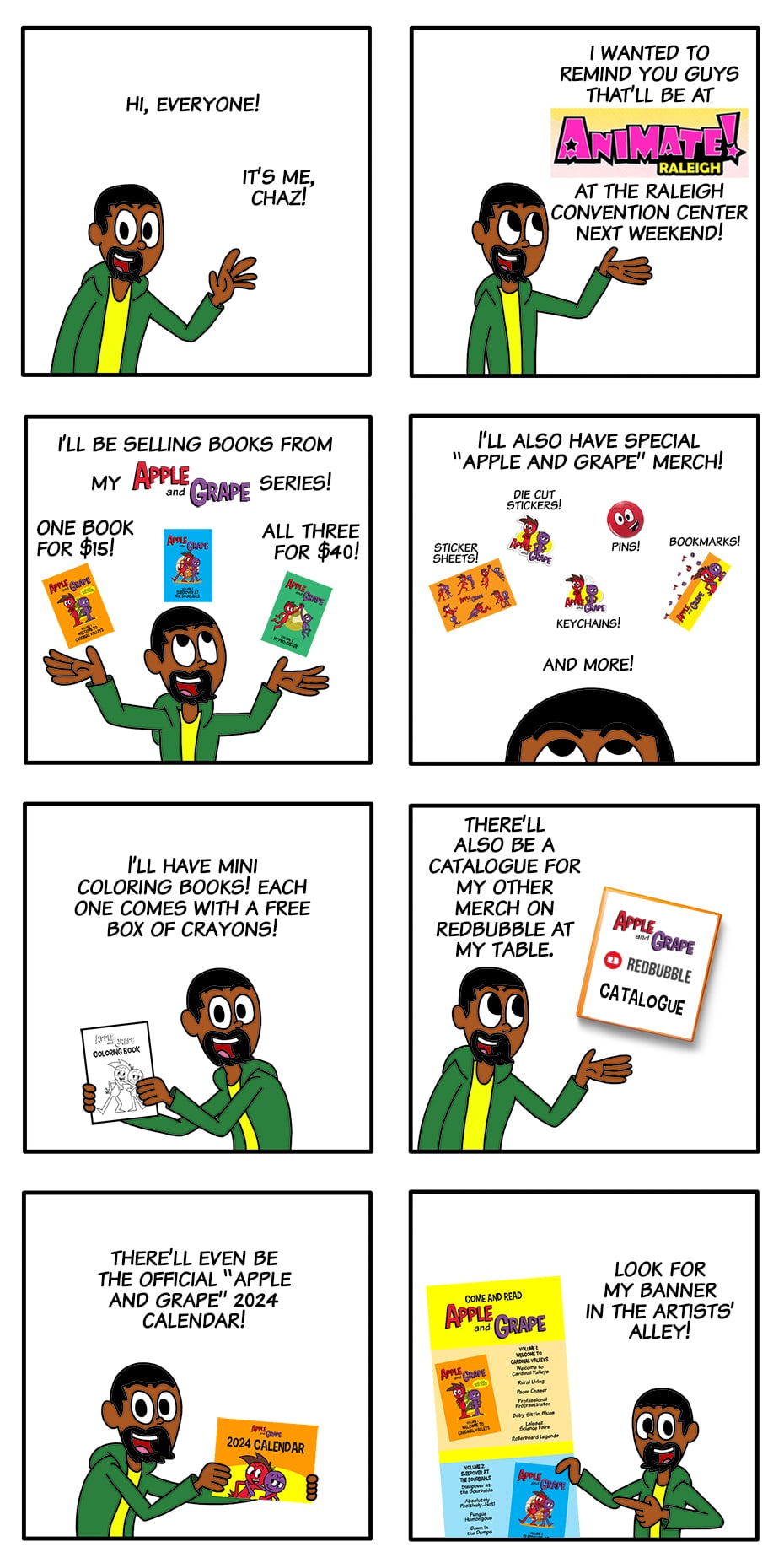 Read Apple And Grape Animate Raleigh 2024 Announcement Tapas read-apple-and-grape-animate-raleigh-2024-announcement-tapas