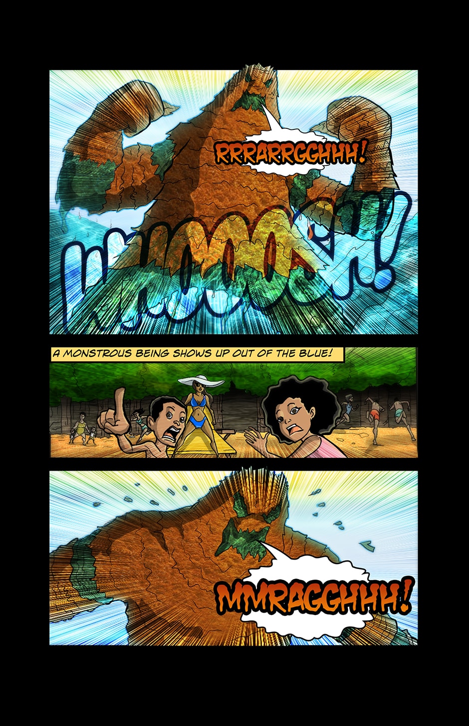 Heroes Of The World Mini-Comic  :: Issue #2 - Barbados - image 4