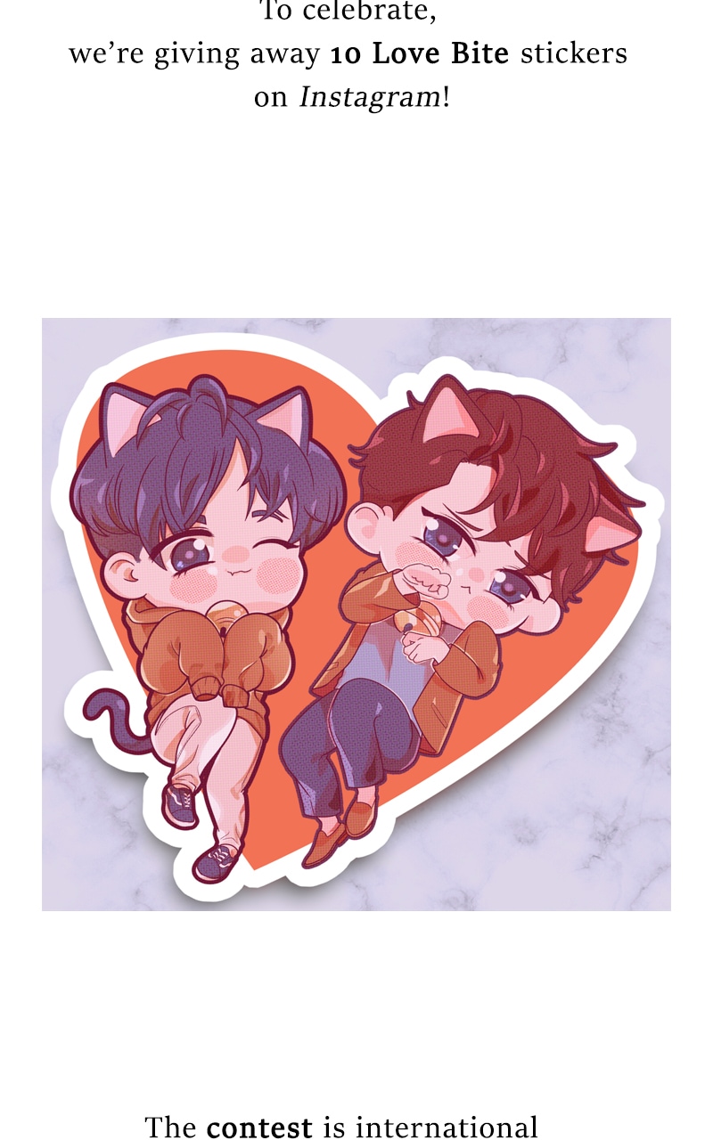 Read Love Bite - A KIB Mini Comic :: Catboy Sticker Giveaway! | Tapas  Community