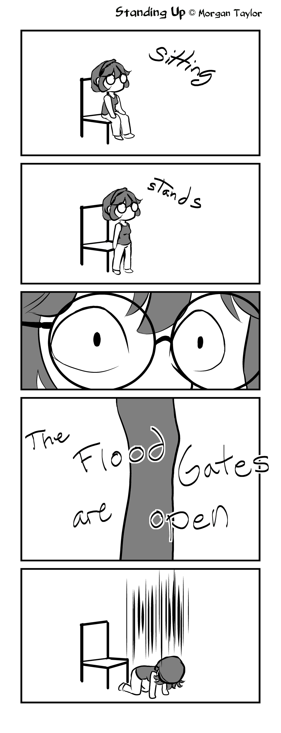 Read mori the webcomic standing up tapas comics