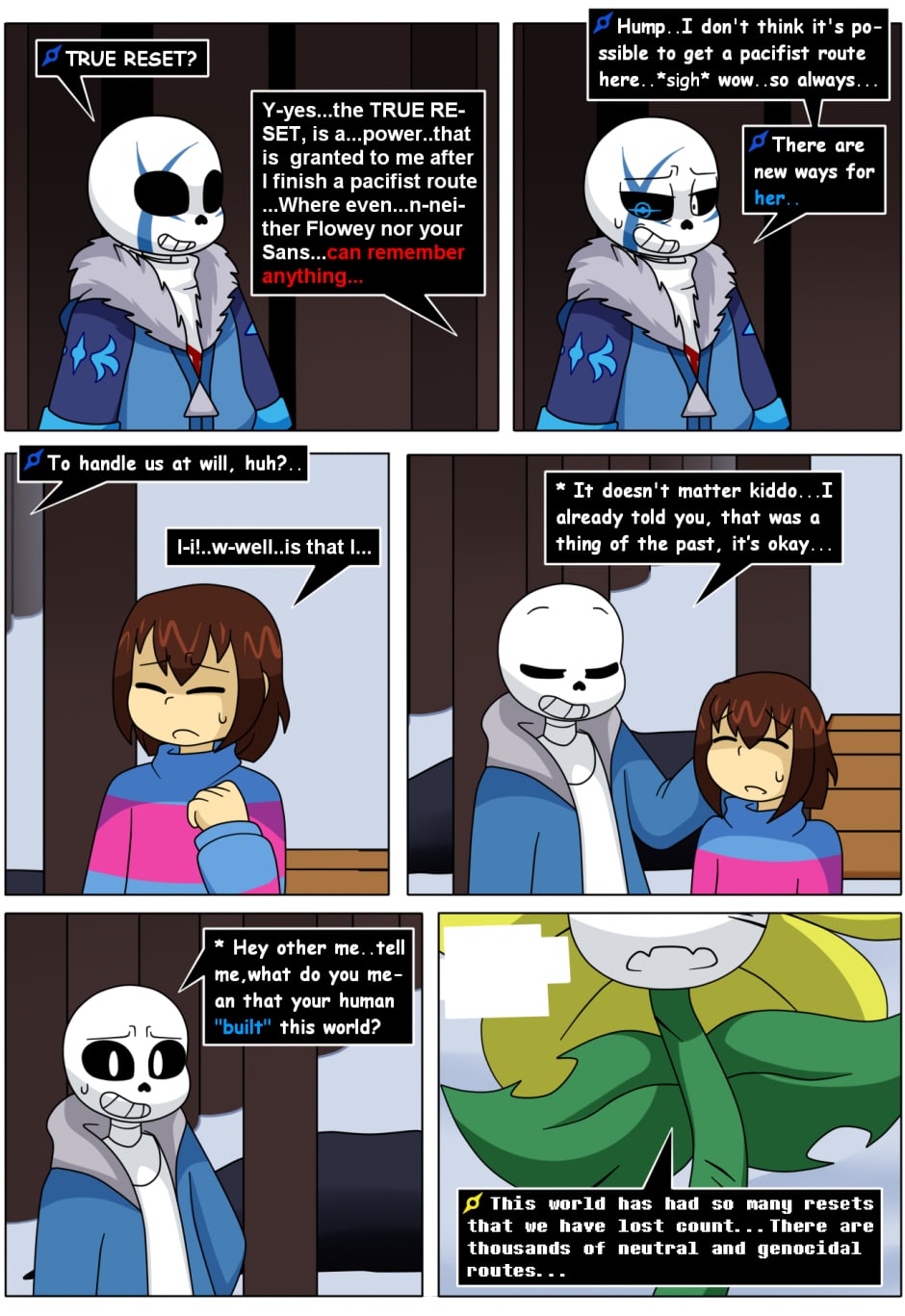 The End of 2 Player Undertale 